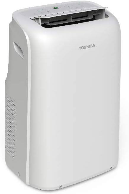 Alt View 2. Toshiba - TOSHIBA RAC-PD0812CRRU 8,000 BTU 115-Volt Portable Air Conditioner - WHITE.