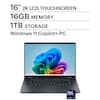 16" 2K LCD TOUCHSCREEN
16GB MEMORY
1TB STORAGE
Windows 11 Copilot+ PC
Intel Core Ultra 7