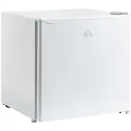 Akoasm - 1.1 Cu.Ft Mini Freezer Countertop, Compact Upright Freezer with Removable Shelves, Reversible Door - White