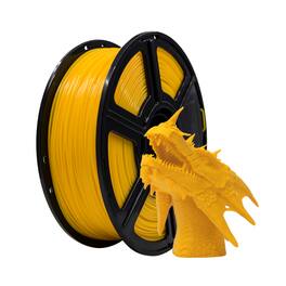 Flashforge - PLA Filament 1.75mm, 3D Printer Filament 1kg (2.2lbs) Spool, Dimensional Accuracy +/- 0.02mm - Yellow