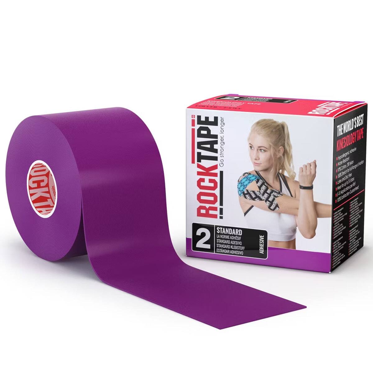 RockTape - Standard Regular Athletic Tape - Purple price history on PriceWatchPro