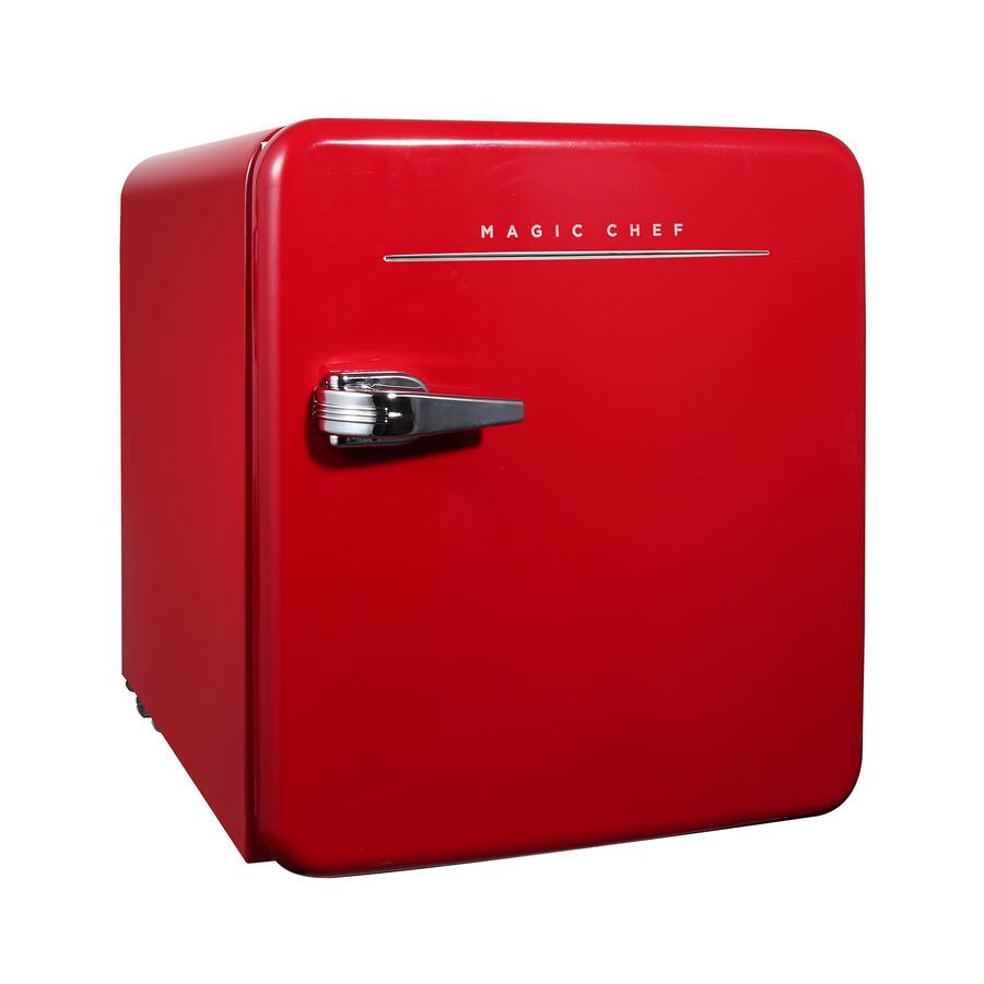 Magic Fridge Magic Chef 1.6 Cu. Ft. ENERGY STAR Certified Retro Mini Fridge, Manual ...