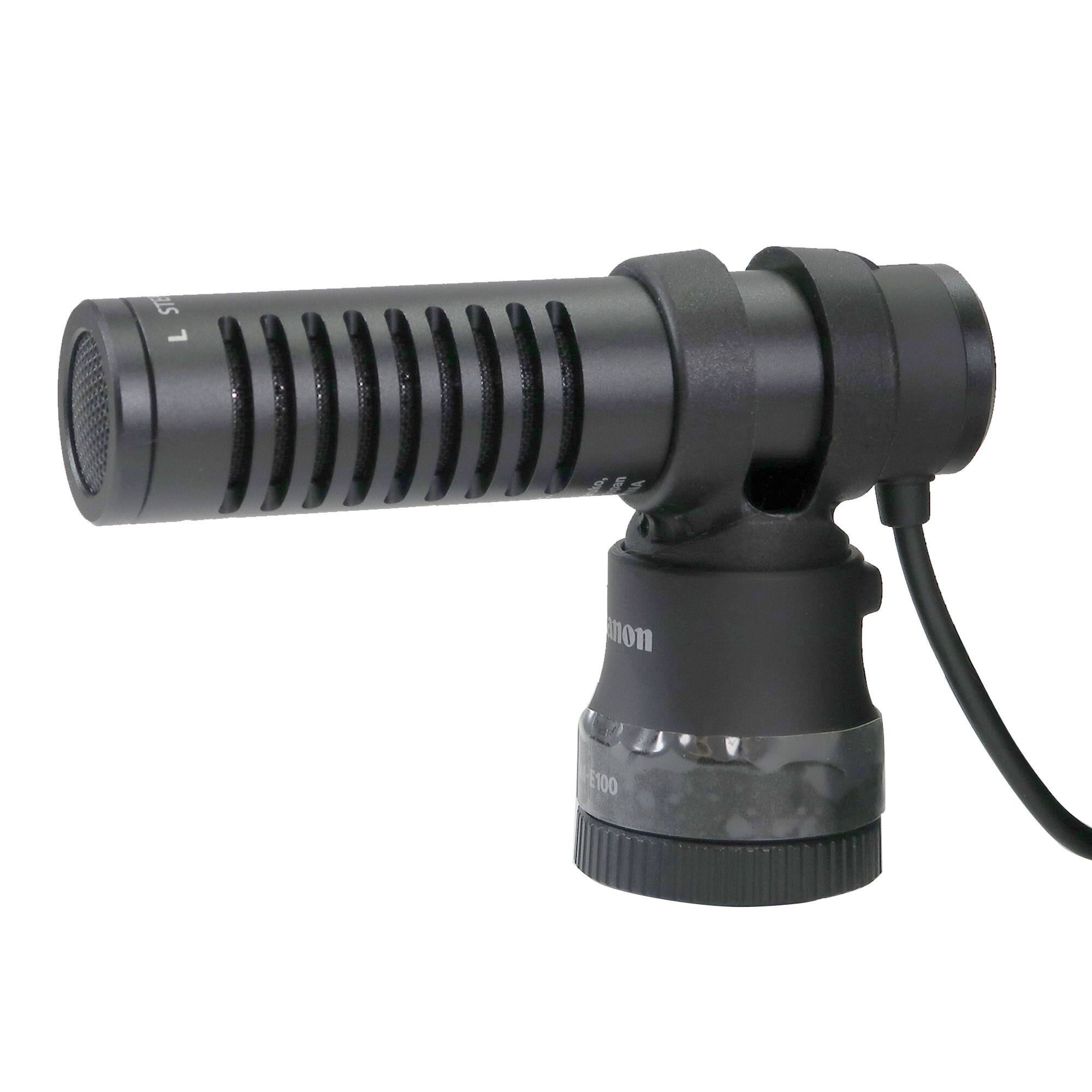 The text on the image reads:

- "STE 1 F on E100"
- "Canon"
- "E100"