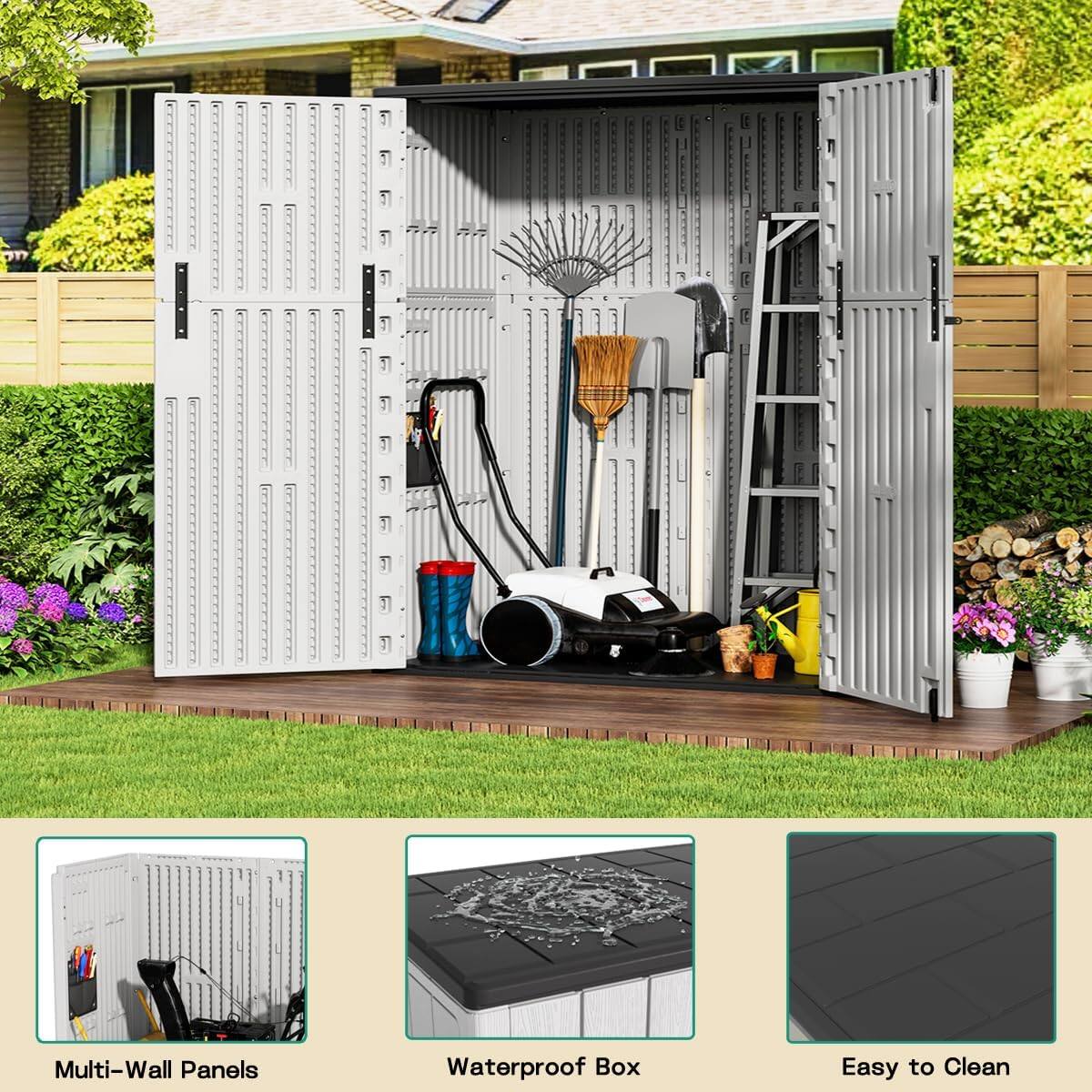 Multi-Wall Panels  
Waterproof Box  
Easy to Clean