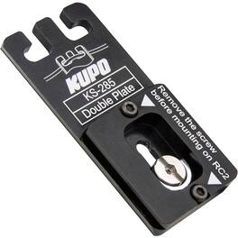 Kupo - Double Cable Plate for Arca-Swiss and Manfrotto RC2