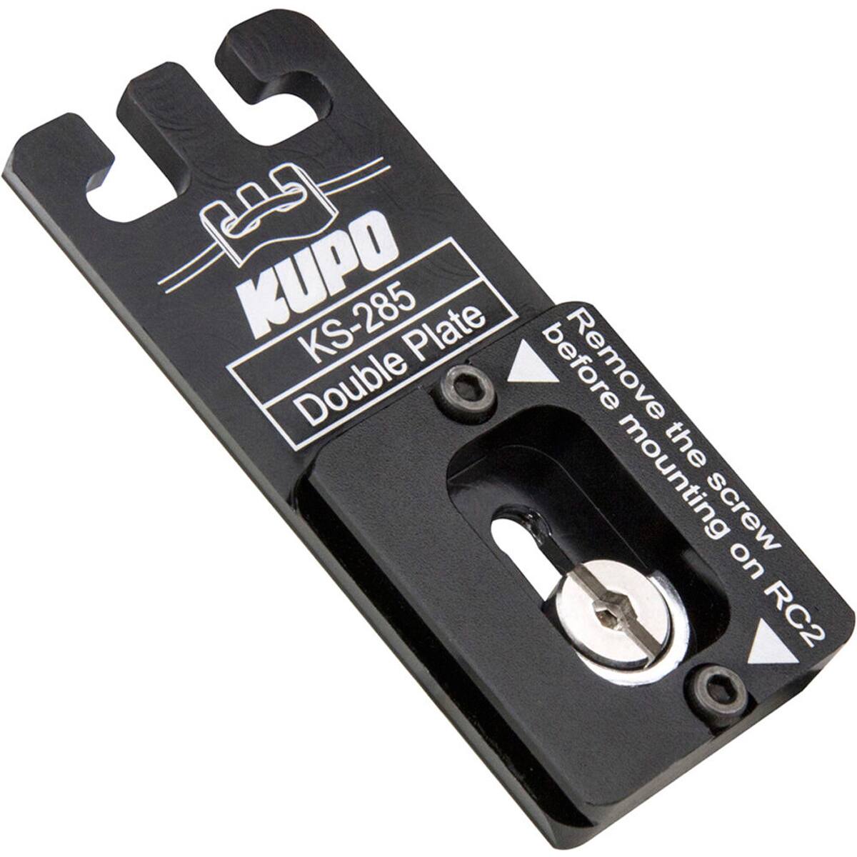 KUPO KS-285 Double Plate  
Remove the mounting screw before mounting on RC2
