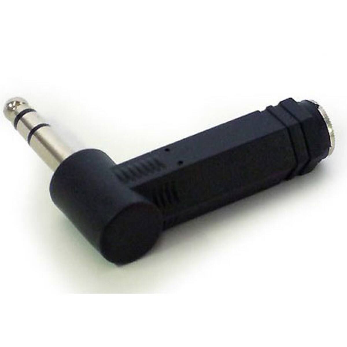 Alt View 1. Hosa Technology - Hosa Technology GPP-273 Analog Audio Right Angle Adaptor 1/4" TRS to Same.