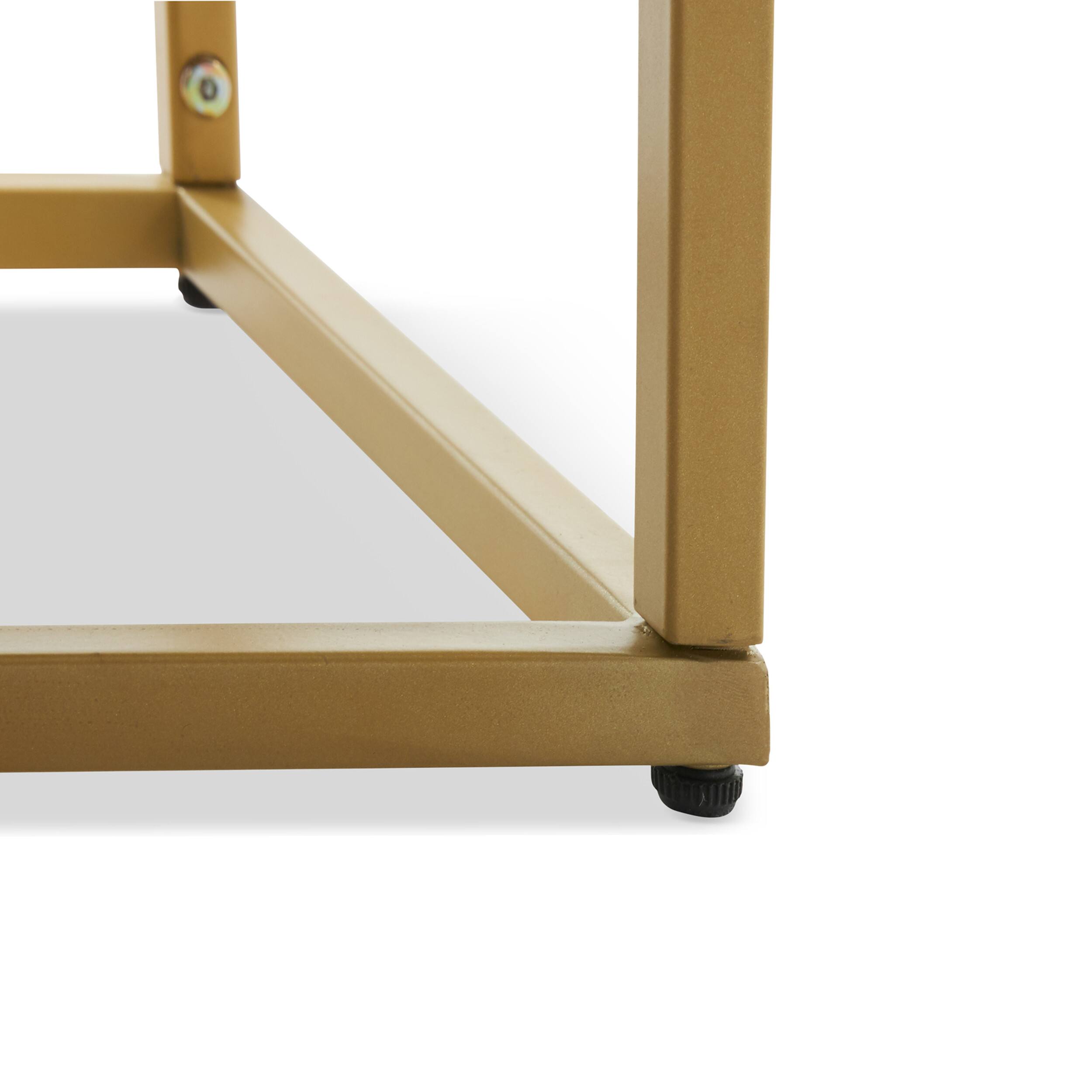 Alt View 16. Tommy Hilfiger - Ellias 2-drawer Bedside Table - Black and Gold.