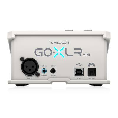 TC Helicon GO XLR Mini Online Broadcast Mixer, White 0803-AAI86 TC Helicon GO XLR Mini Online Broadcast Mixer, White 0803-AAI86