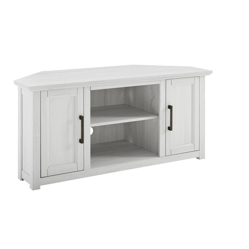 Crosley Furniture - Camden Corner Tv Stand For 50+ Inch Tv - White