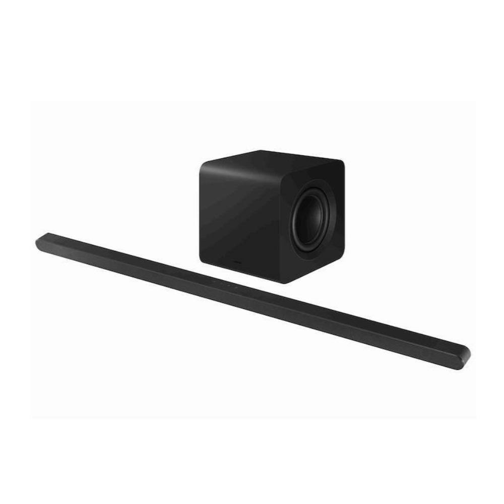 Angle. Samsung - Samsung S800D Ultra Slim 3.1.2ch Wireless Dolby Atmos Soundbar (Titan Black) - Black.