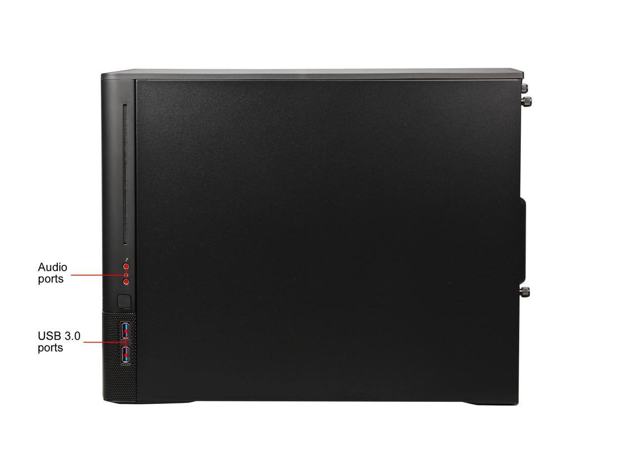 Audio ports  
USB 3.0 ports