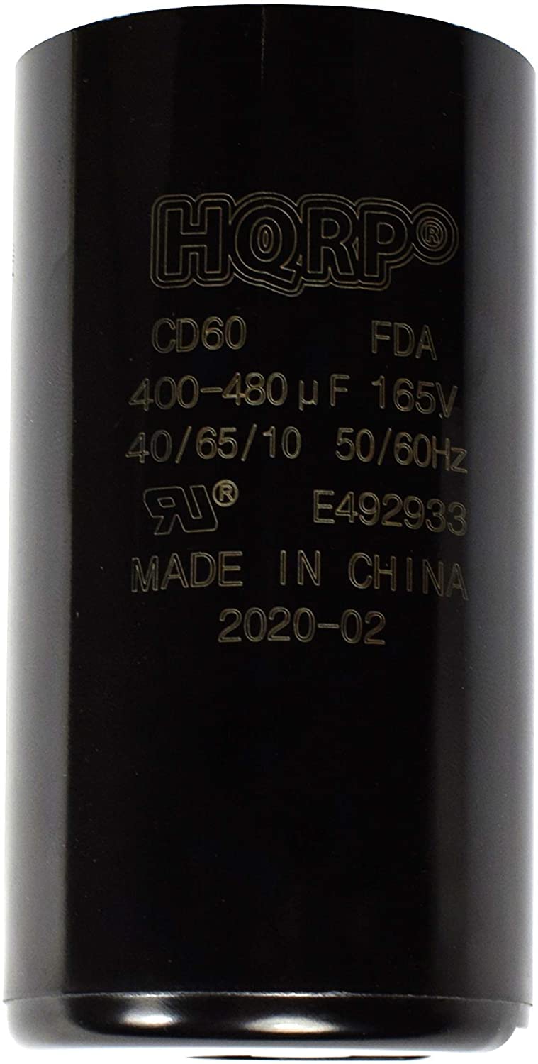 HORPO CD60 FDA 400-480 µF 165V 40/65/10 50/60Hz LR E492933 MADE IN CHINA 2020-02