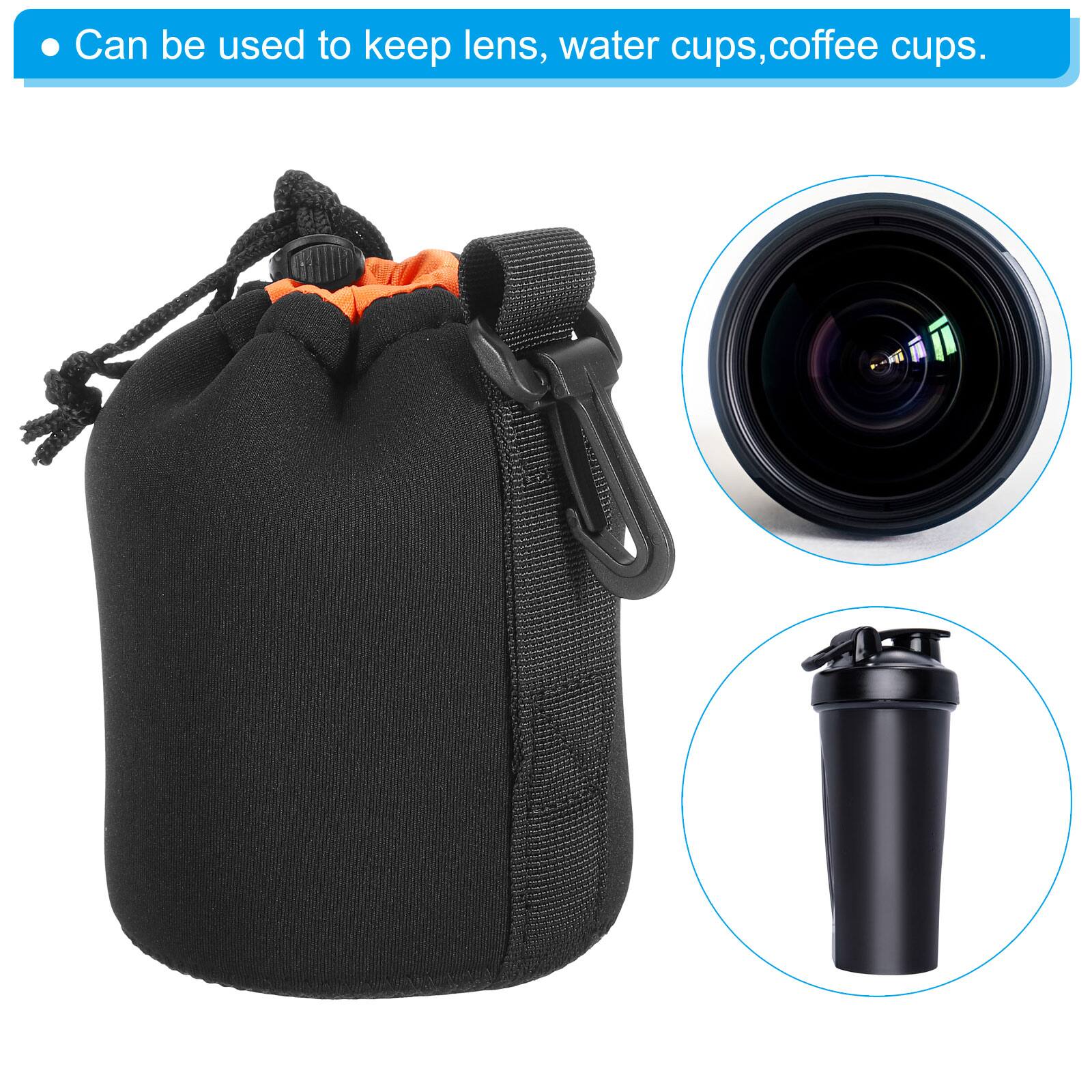 Can be used to keep lens, water cups, coffee cups.