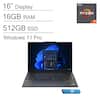 16" Display
16GB RAM
512GB SSD
Windows 11 Pro
AMD Ryzen 7