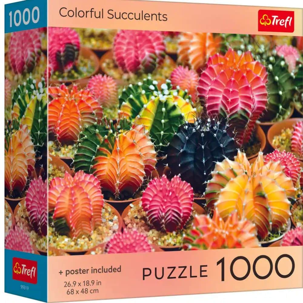 Trefl - 1000 Piece Puzzle - Colorful Succulents price history on PriceWatchPro