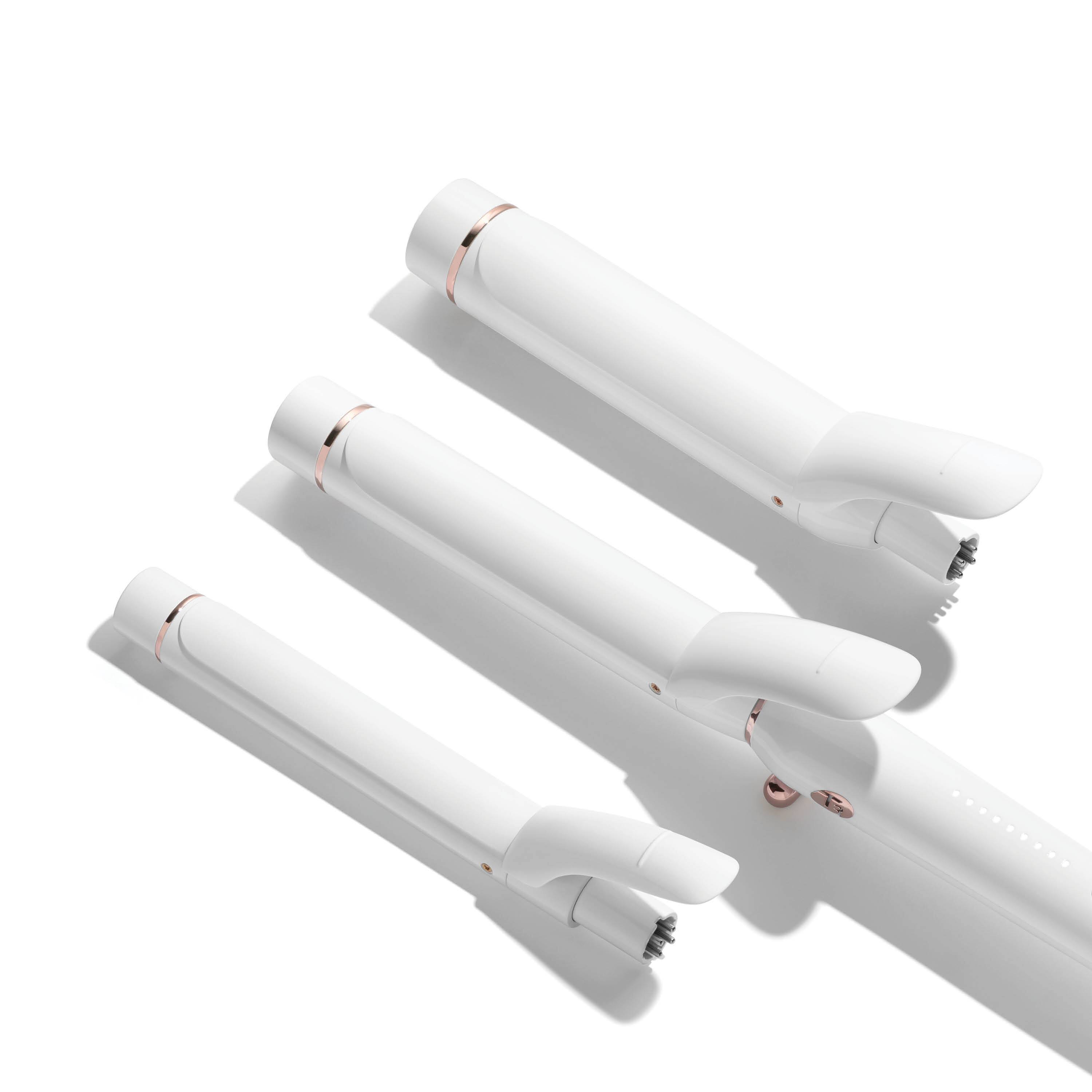 Alt View 16. T3 - T3 Switch Kit Classic Trio Interchangeable Curling Iron with 3 Barrels - White.