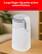 Large finger-tip pulse action control button
Streamlined for easy pouring and handling