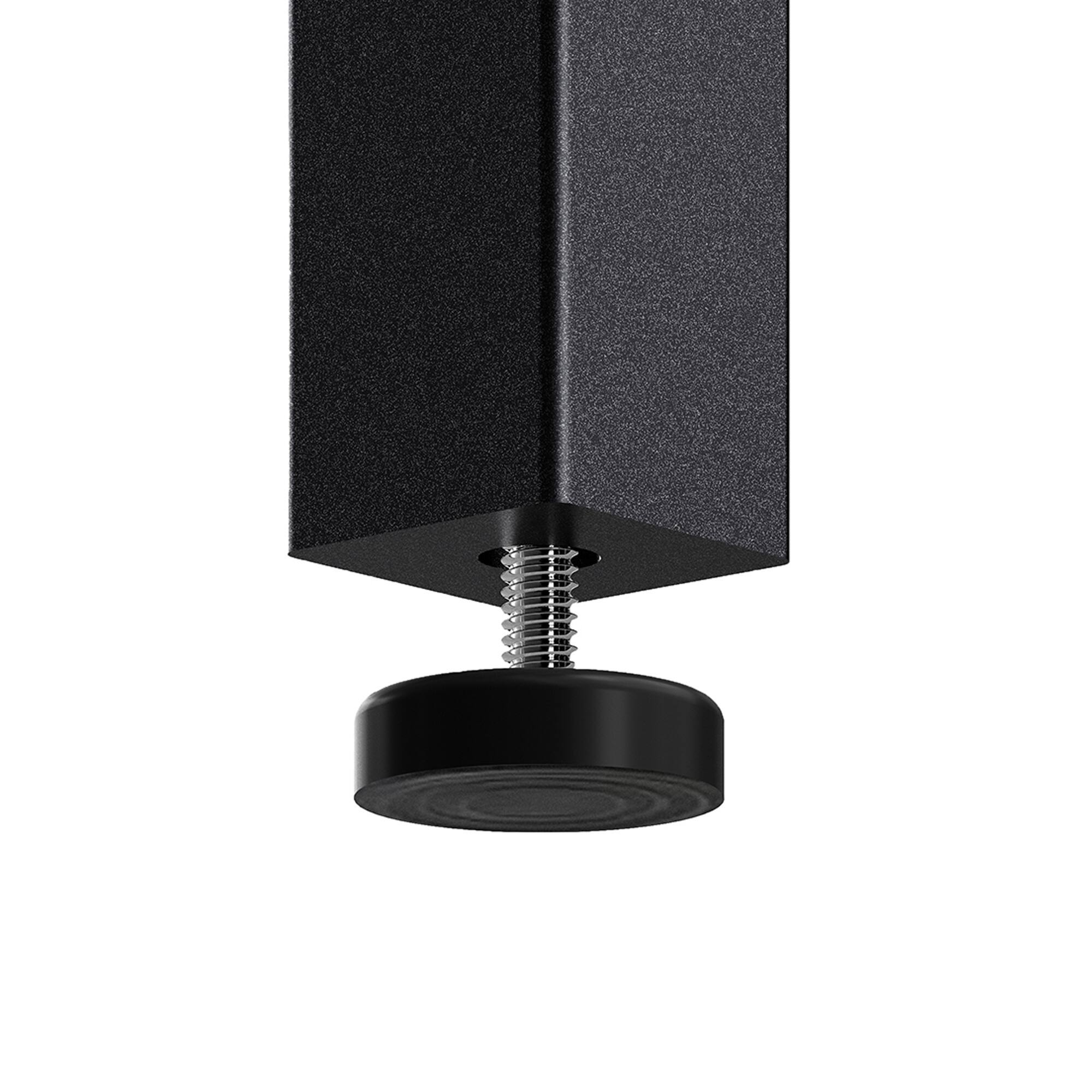 Alt View 3. Eureka Ergonomic - 47" Modern Simple Home Office Computer Desk with Carbon Steel Frame - Red.