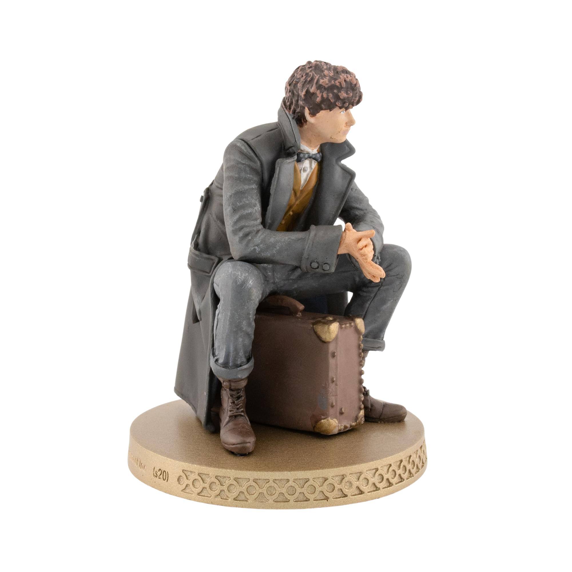 Alt View 1. Harry Potter - Eaglemoss Harry Potter Wizarding World 1:16 Figure | 054t Scamander - Blue.