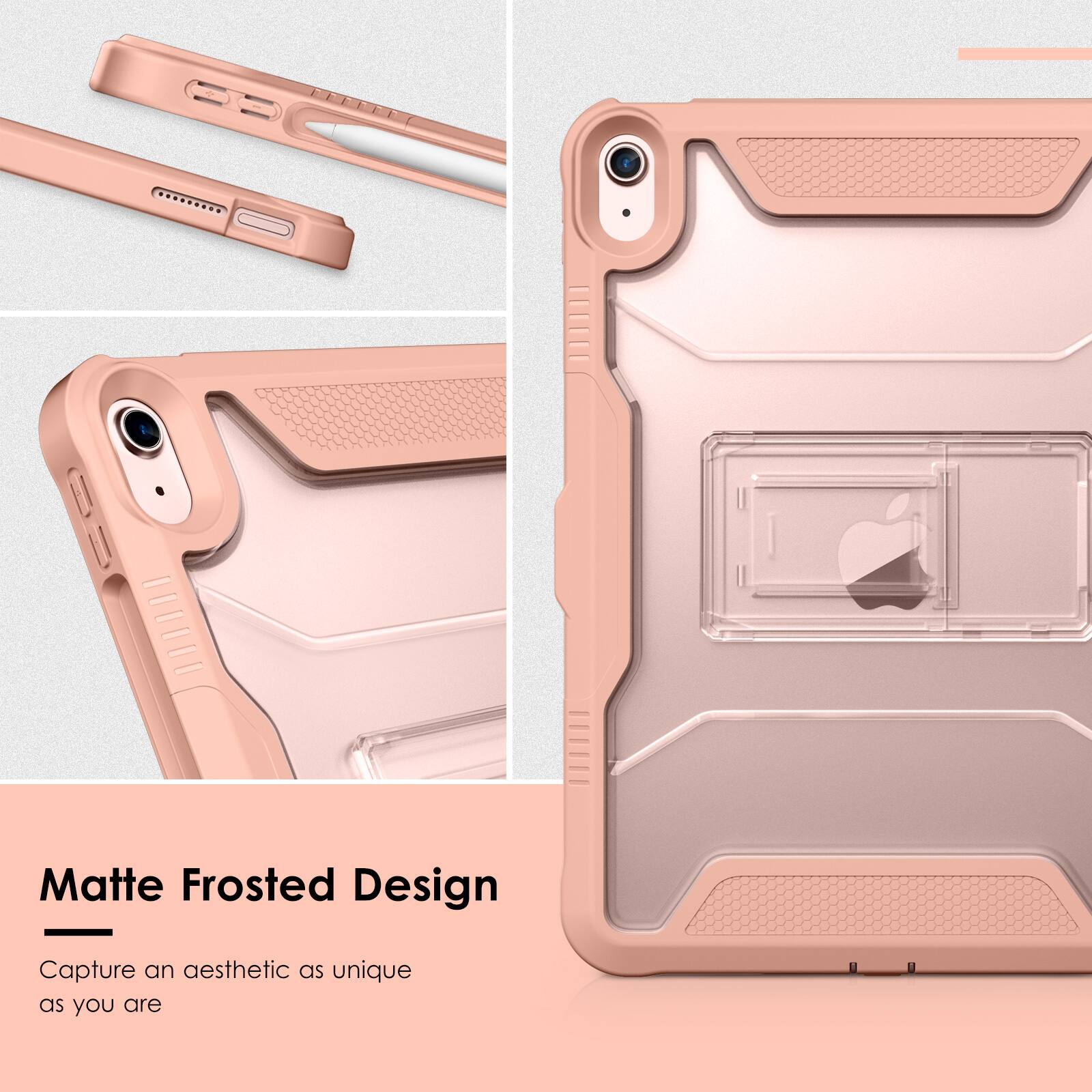 Matte Frosted Design  
Capture an aesthetic as unique as you are