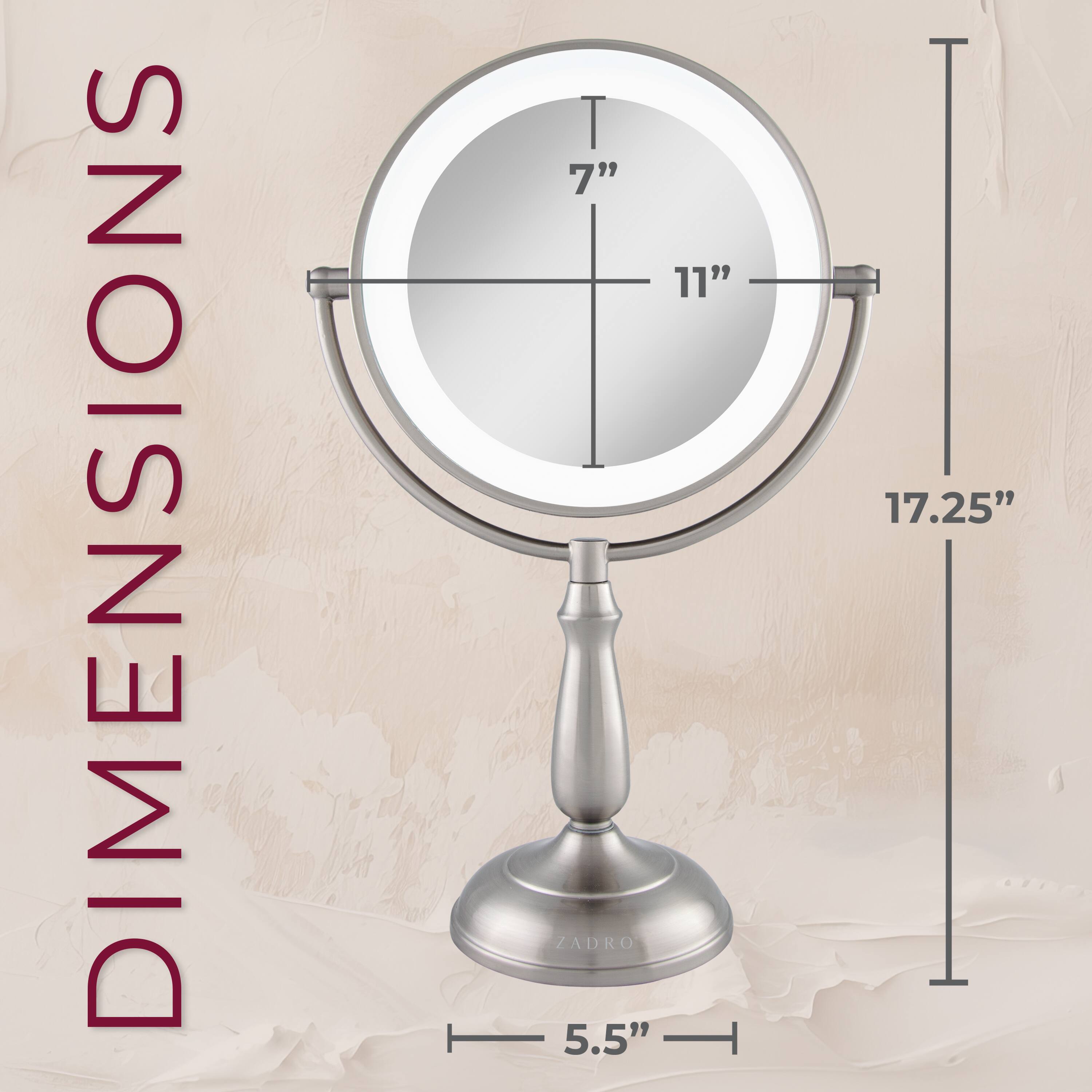 DIMENSIONS  
7" x 11"  
ZADRO  
5.5" x 17.25"