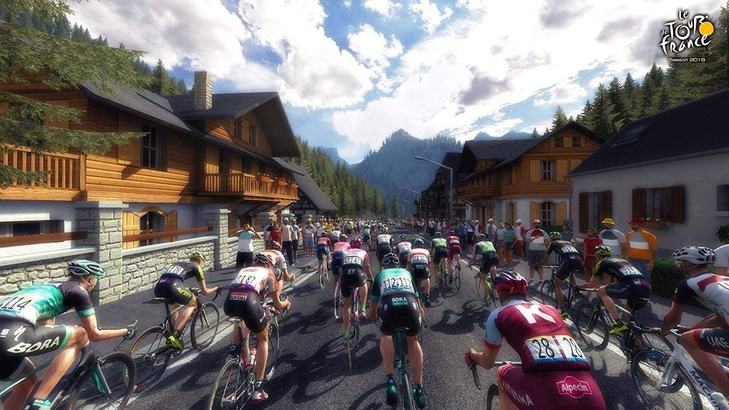Le Tour de France 2018 as 114 Hons 5 GDRA BOL 18 SEU 3187 87 OUDL (Y EF 1 112,112 112 BORA B K 28 28 Alpecin HA O UAE