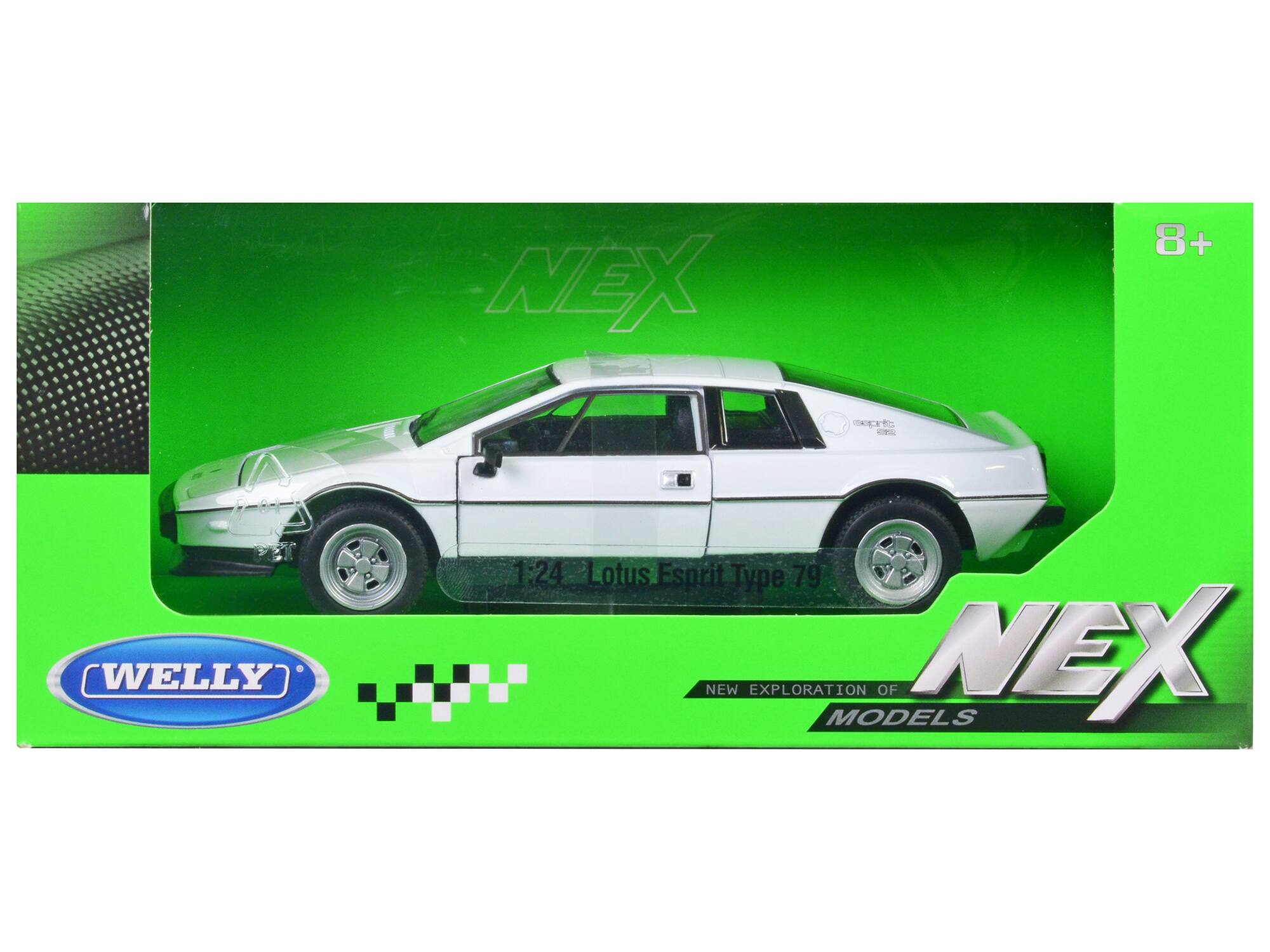 NEX 8+ SeCri EG C 8  
WELLY 1:24 Lotus Esprit Type 79  
NEW EXPLORATION MODELS OF NEX