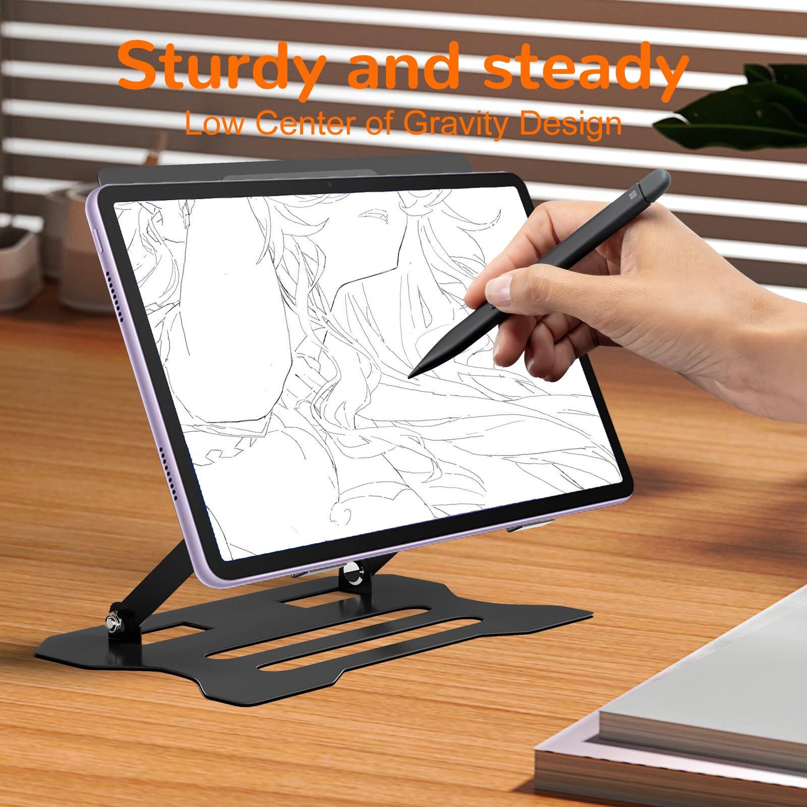 Sturdy and steady  
Low Center of Gravity Design