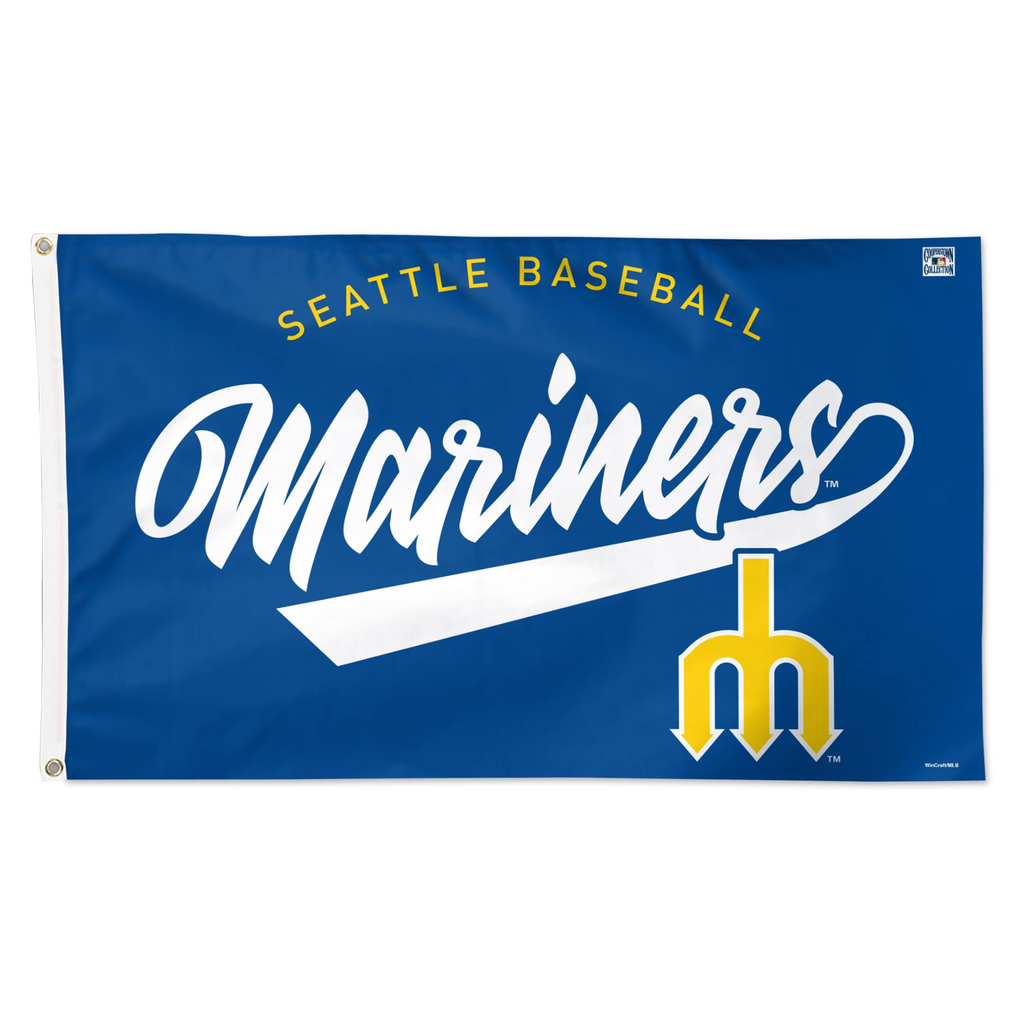 WinCraft Sports 5-ft W X 3-ft H Seattle Mariners Flag In The B 949280 - Foto 7