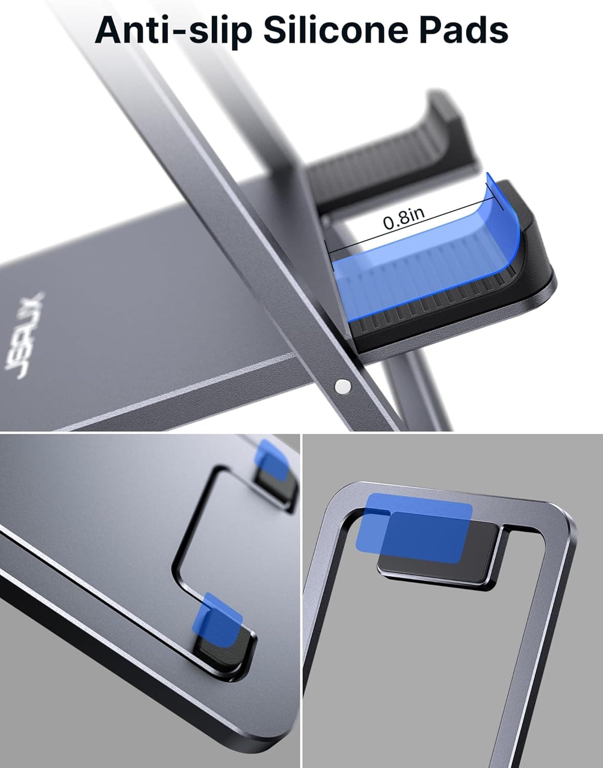 Anti-slip Silicone Pads JSPX 0.8in