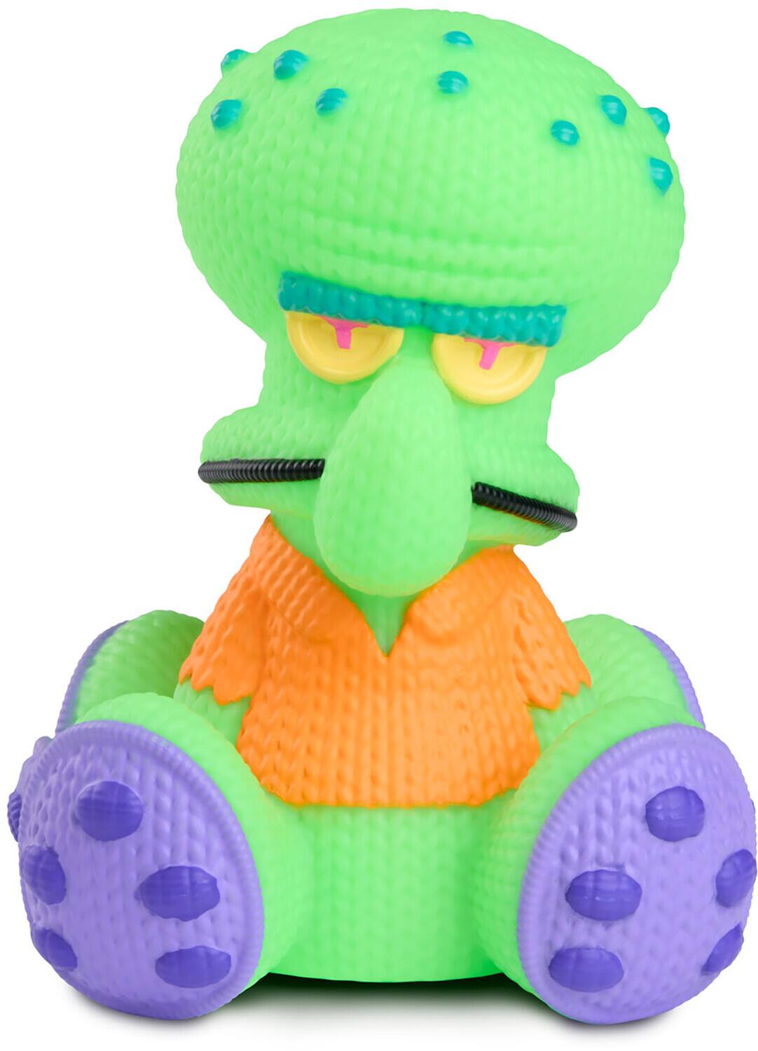 SpongeBob SquarePants - Squidward Tentacles Blacklight Limited Edition Vinyl Figure – Handmade by - COLLECTIBLES