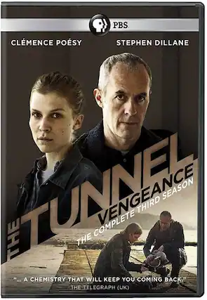 Front. The Tunnel: The Complete Third Season - Vengeance - DVD.