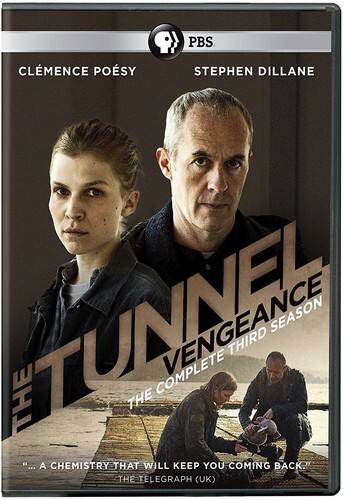 Front. The Tunnel: The Complete Third Season - Vengeance   - DVD.
