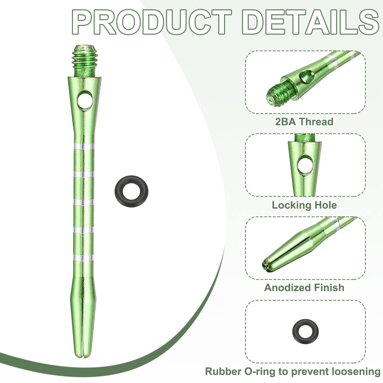 PRODUCT DETAILS

- 2BA Thread
- Locking Hole
- Anodized Finish
- Rubber O-ring to prevent loosening