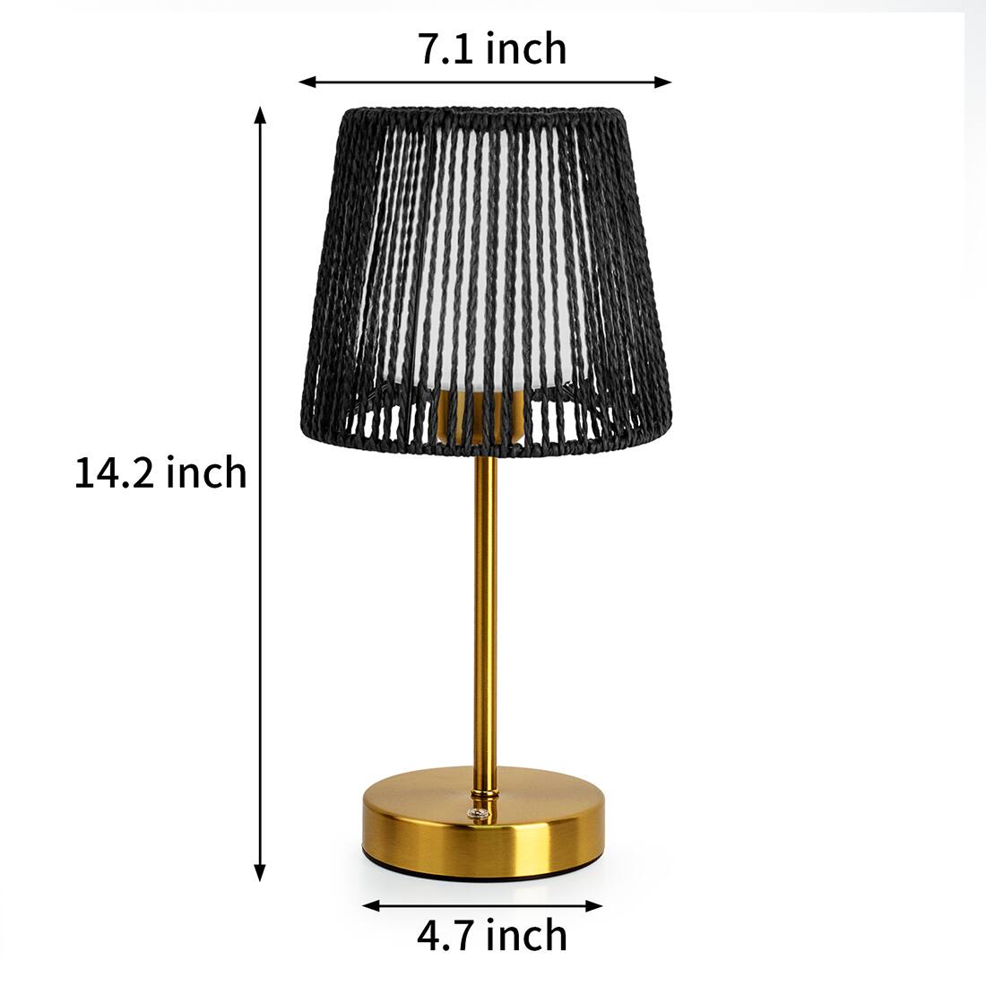 7.1 inch  
14.2 inch  
4.7 inch