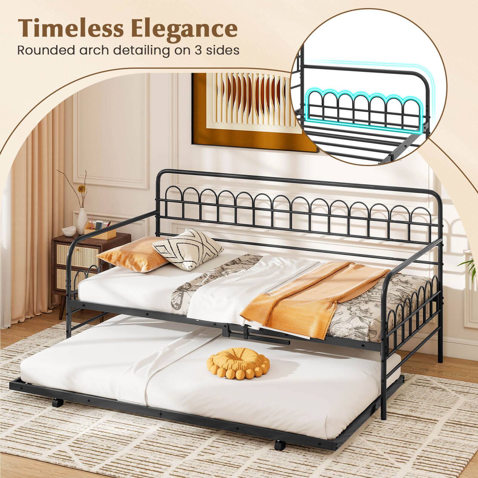 Timeless Elegance  
Rounded arch detailing on 3 sides