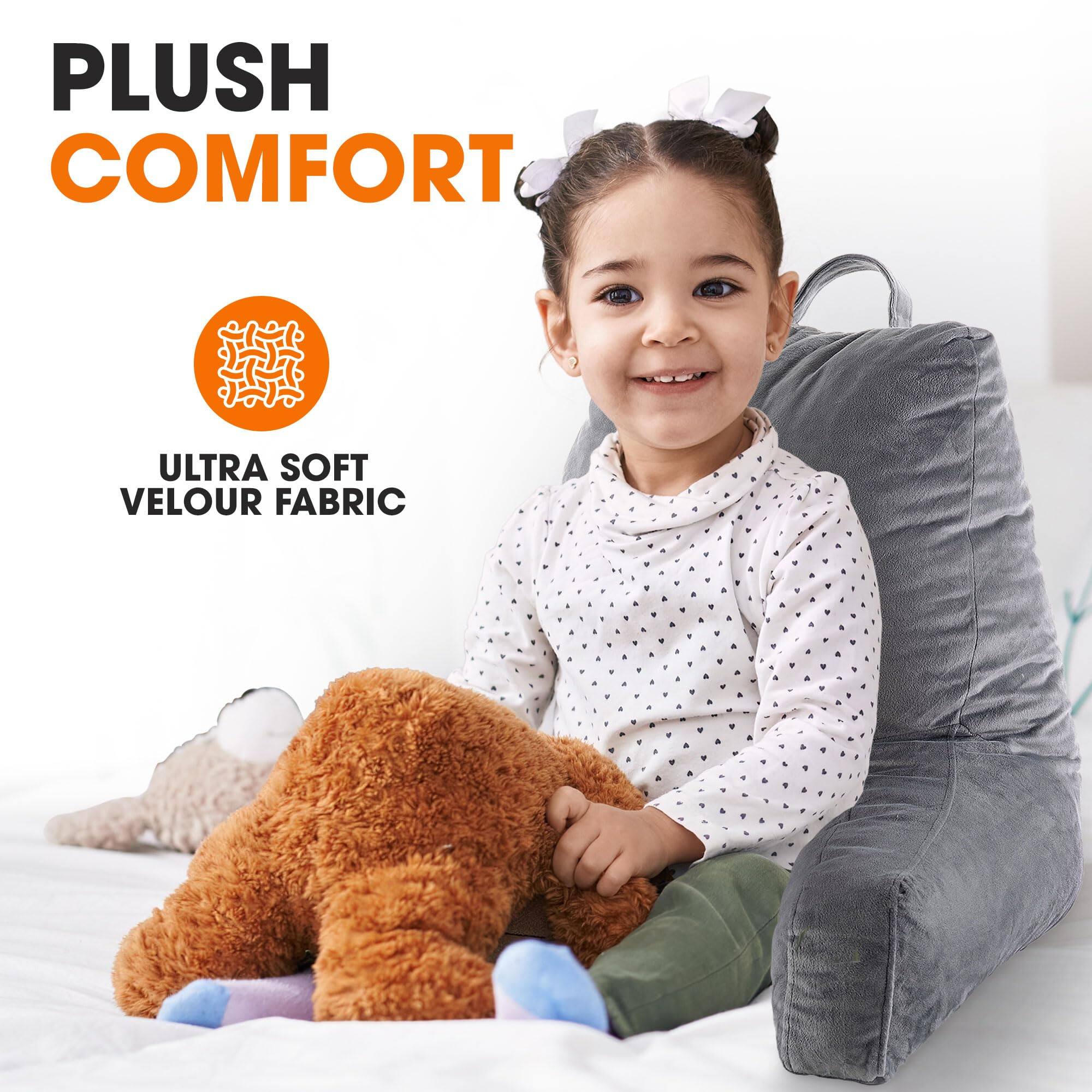 PLUSH COMFORT  
ULTRA SOFT VELOUR FABRIC
