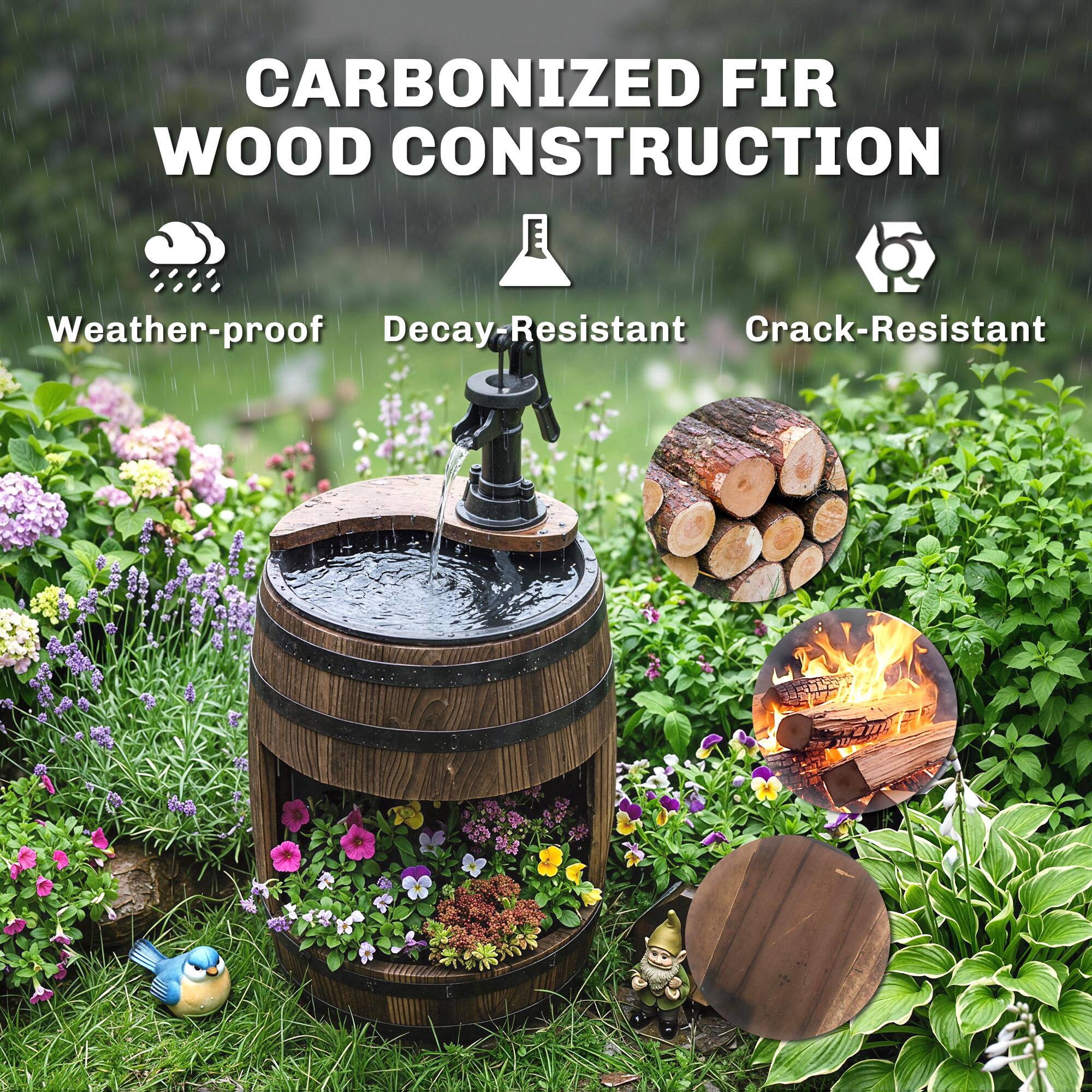CARBONIZED FIR WOOD CONSTRUCTION

- Weather-proof
- Decay-Resistant
- Crack-Resistant