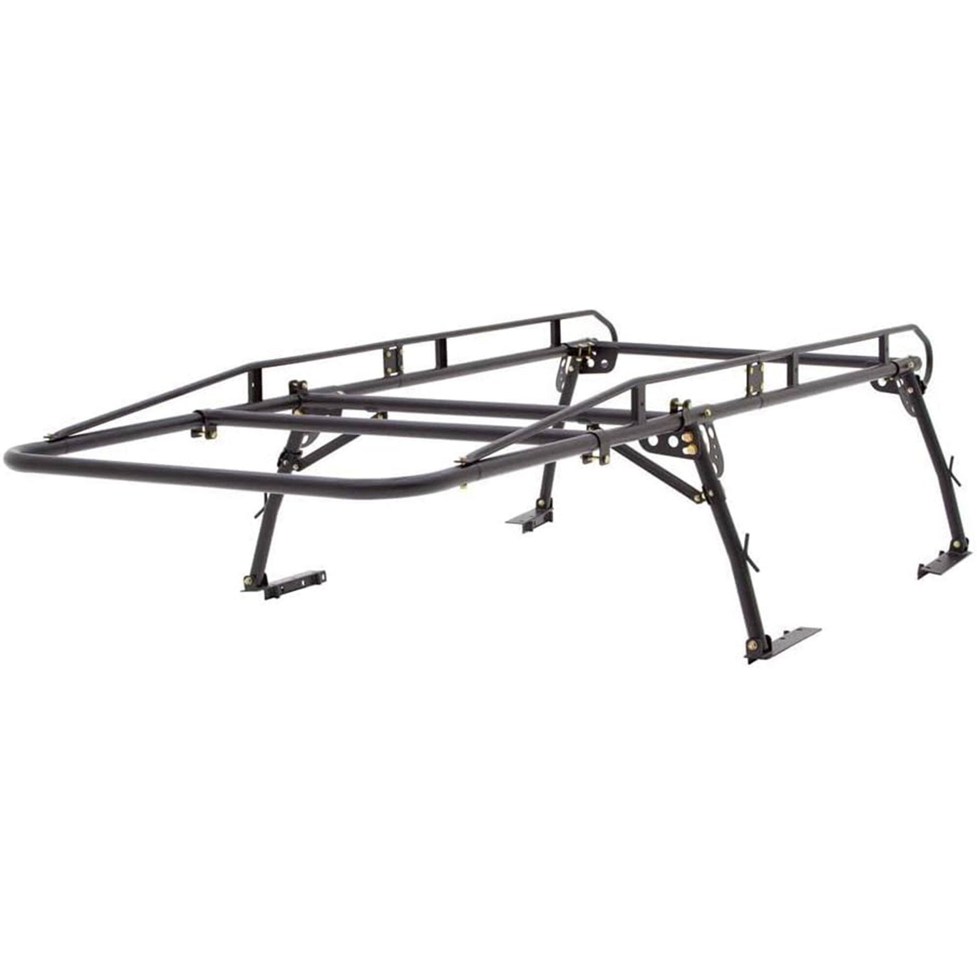 Alt View 7. Elevate Outdoor - Elevate Outdoor Powder Coated Steel Over Cap Truck Rack, Adjustable to 75" Wide - Black.