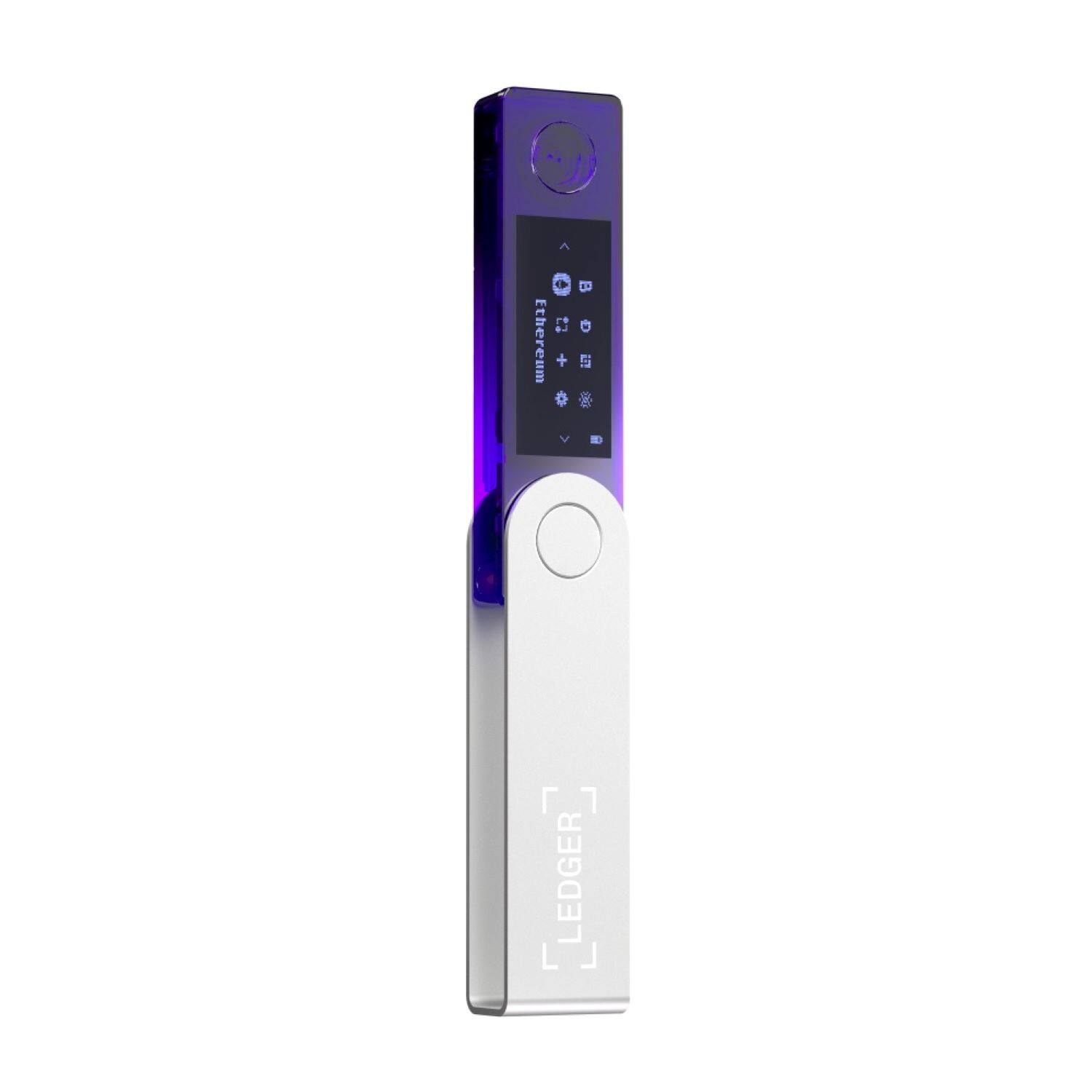 Alt View 14. Ledger - Nano X Crypto Hardware Wallet - Bluetooth - Cosmic Purple.
