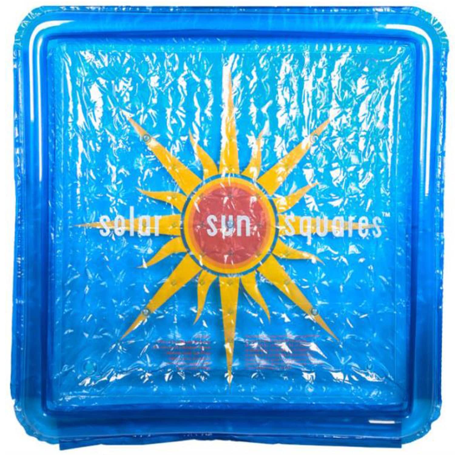 Solar Sun Rings - UV Resistant Swimming Pool Heater Square Solar Cover, Sunburst
