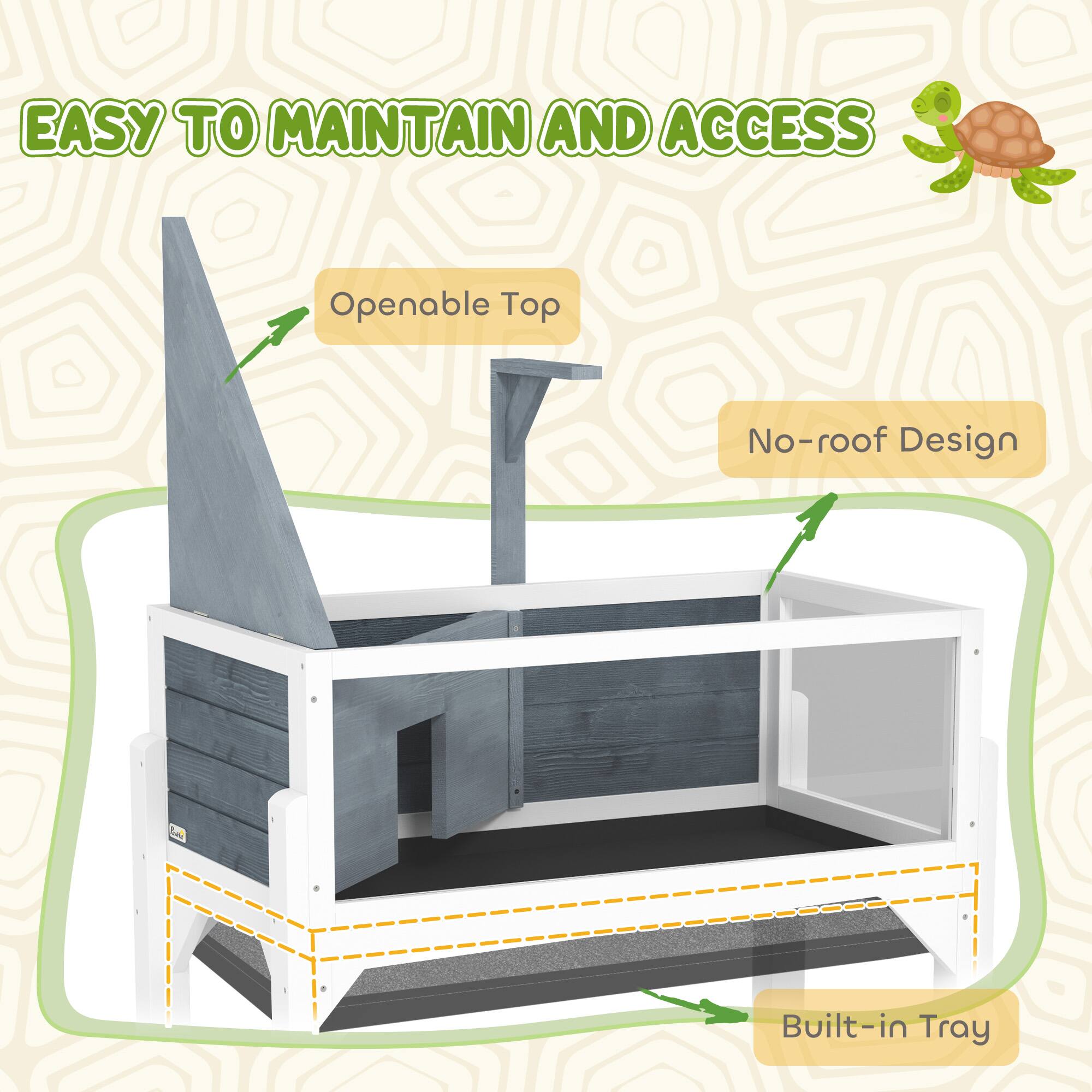 EASY TO MAINTAIN AND ACCESS

- Openable Top
- No-roof Design
- Built-in Tray