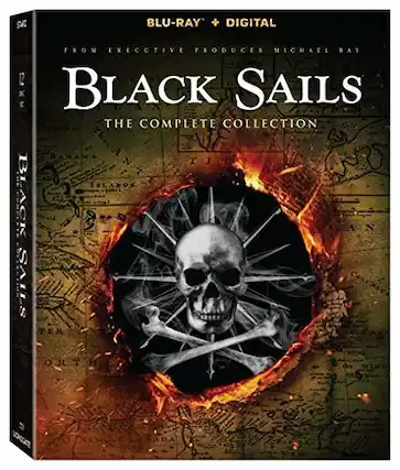 Front. Black Sails: The Complete Collection - BLU-RAY.