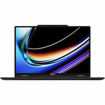 Front. MSI - MSI VenturePro A16 AI+ A3HW VenturePro A16 AI+ A3HWFTG-004U 16" Copilot+ PC Notebook - AMD Ryzen AI 9 365 - 32 GB - 1 TB - Black.