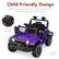 Child Friendly Design
Watch your kids cruise around your home at two preset speeds (1.8mph & 3.1mph)
- 5-Point Harness
- Locking Doors