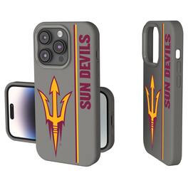 Keyscaper - NCAA - Arizona State Sun Devils iPhone Soft Touch Case - 14 - Gray