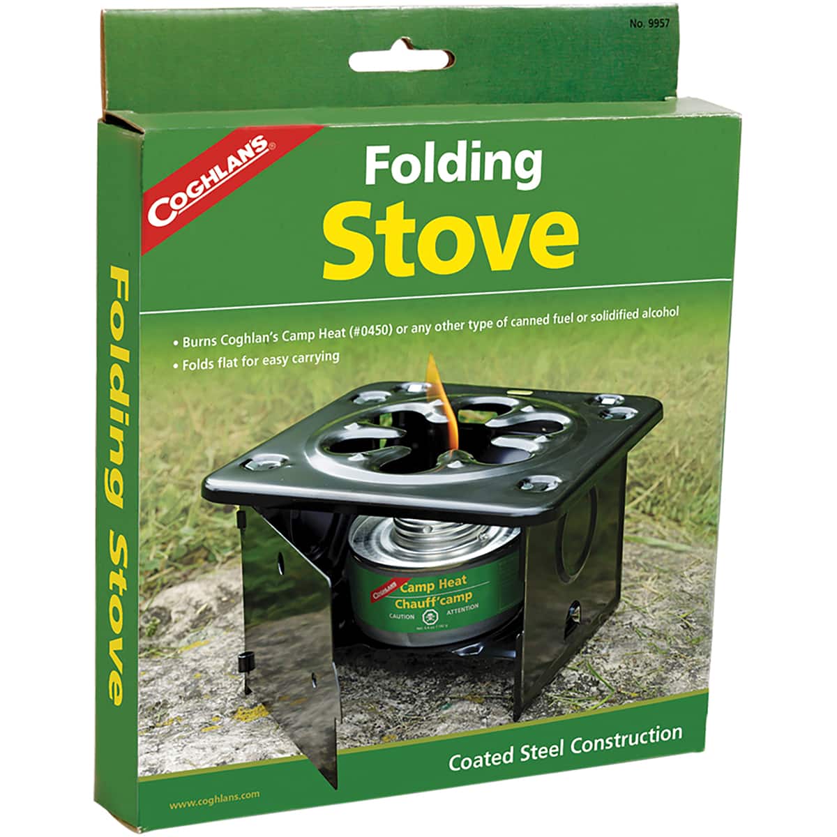Coghlan’s - Coghlan's Folding Stove, Burns Camp Heat, Canned Fuel, or Solidified Alcohol - Black price history on PriceWatchPro