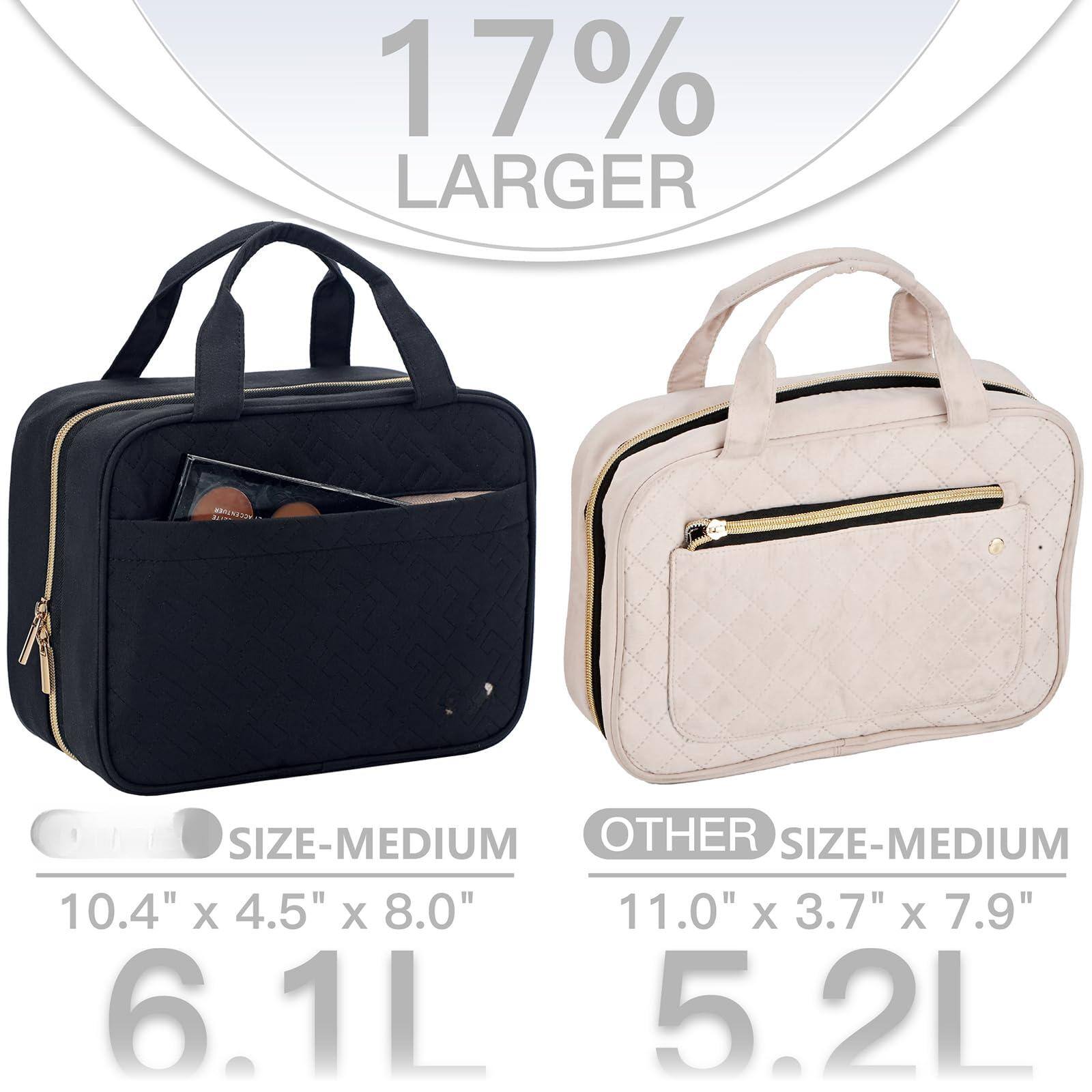 17% LARGER

SIZE-MEDIUM  
10.4" x 4.5" x 8.0"  
6.1L

OTHER SIZE-MEDIUM  
11.0" x 3.7" x 7.9"  
5.2L