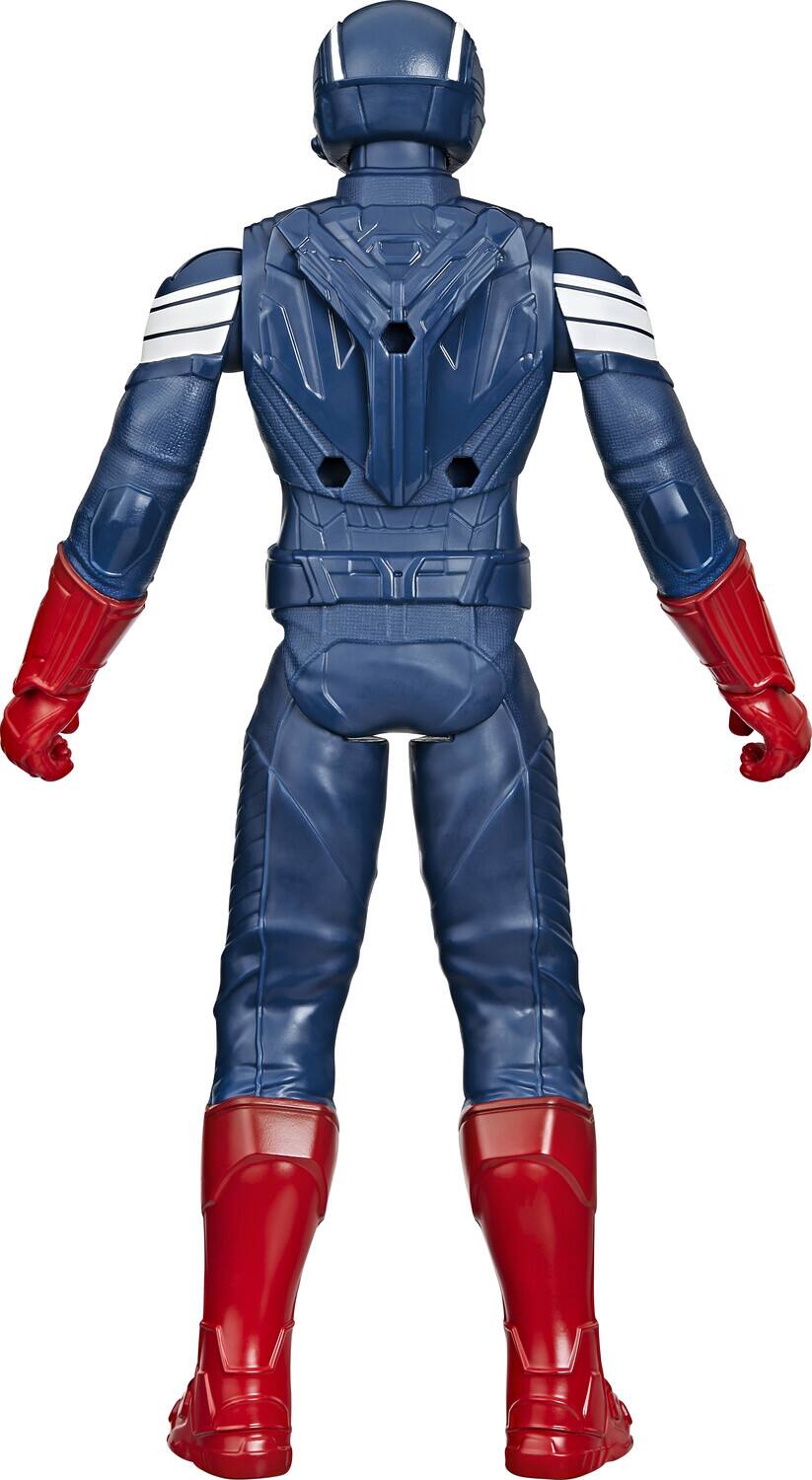 Alt View 2. Hasbro - Hasbro Collectibles - Marvel Avengers - Titan Hero Series - 12" Deluxe Captain America  Brave New - Collectibles - Multicolor.